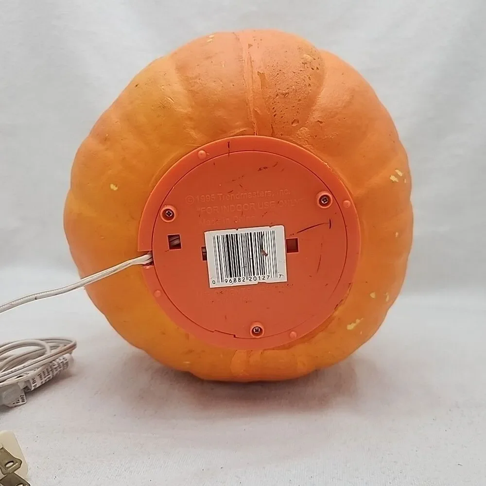 Pumpkin Light Up Jack O Lantern Decoration Foam Blow Mold 9